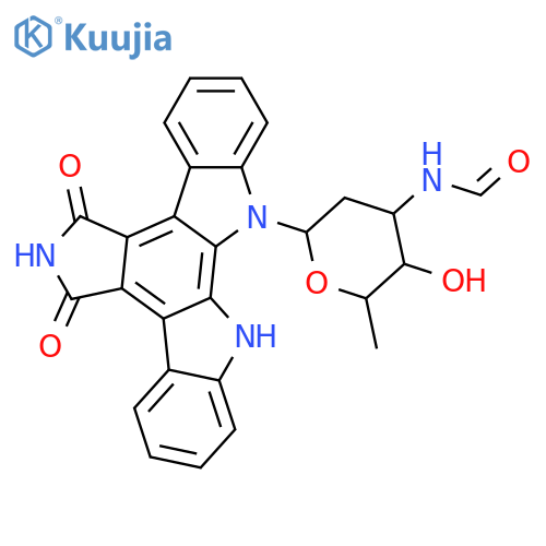 Arcyriaflavin A; N12-[2,3,6-Trideoxy-3-(formylamino)-α-L-ribo-hexopyranosyl] structure
