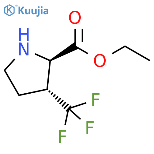 rel-(3R)-3-(Trifluoromethyl)-D-proline ethyl ester structure