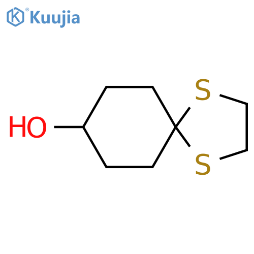 1,4-Dithiaspiro[4.5]decan-8-ol structure