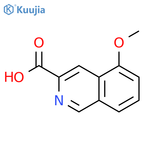 5-Methoxyisoquinoline-3-carboxylic Acid structure