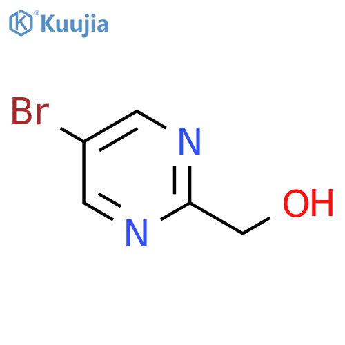 (5-Bromopyrimidin-2-yl)methanol structure