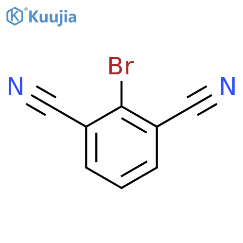 2-bromobenzene-1,3-dicarbonitrile structure