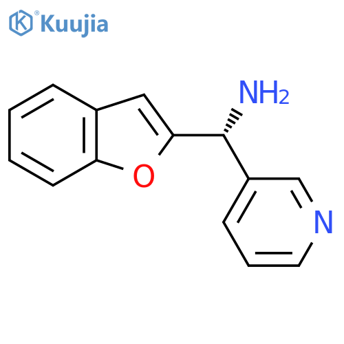 (R)-(1-benzofuran-2-yl)(pyridin-3-yl)methanamine structure