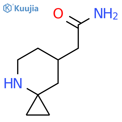 2-{4-Azaspiro[2.5]octan-7-yl}acetamide structure