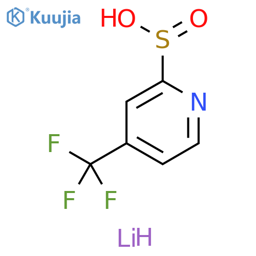 4-(trifluoromethyl)pyridine-2-sulfinate structure