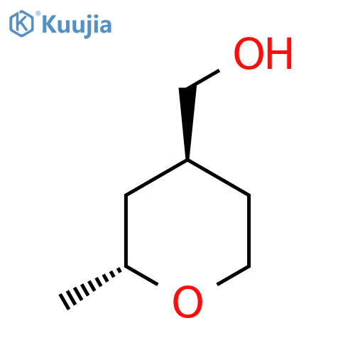 [(2R,4S)-2-Methyloxan-4-yl]methanol structure
