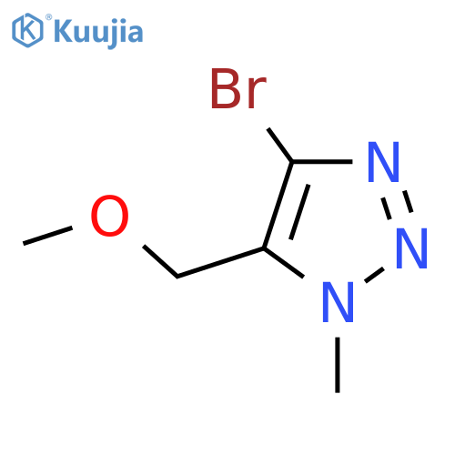 4-Bromo-5-(methoxymethyl)-1-methyltriazole structure