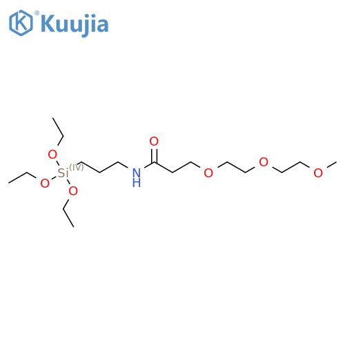 m-PEG3-triethoxysilane structure