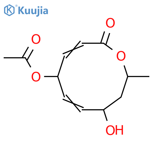 5,8,9,10-Tetrahydro-5,8-dihydroxy-10-methyl-2H-oxecin-2-one; (2Z,4R,5E,7R,9S)-form, 4-Ac structure