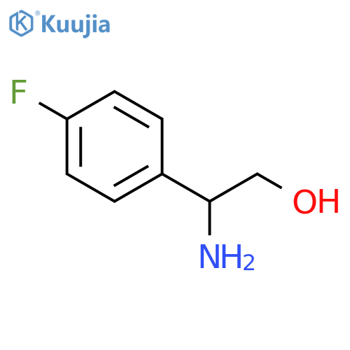 (2S)-2-amino-2-(4-fluorophenyl)ethan-1-ol structure