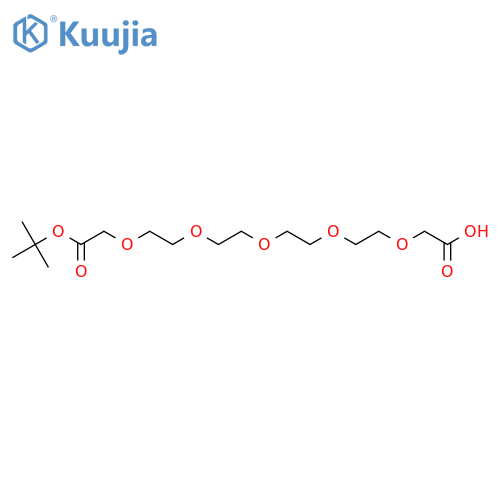 Boc-PEG4-acid structure