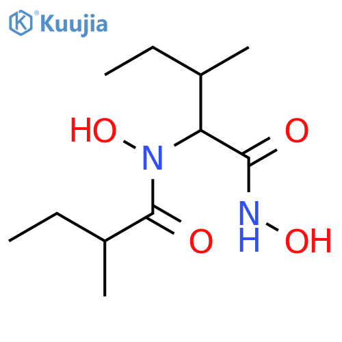 N-Hydroxy-N-(2-methylbutanoyl)isoleucinamide; (2R,2'S,3S)-form, N1-Hydroxy structure