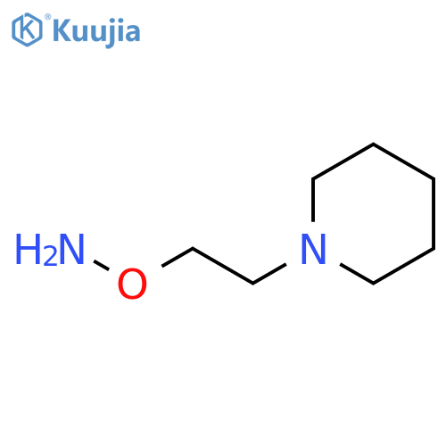 O-(2-piperidin-1-ylethyl)hydroxylamine structure