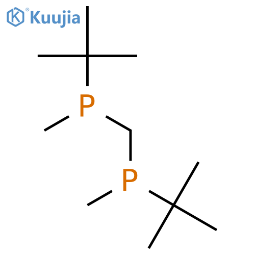 Methylenebis[tert-butyl(methyl)phosphane] structure