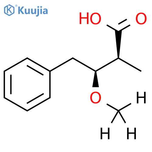 Erythro-2-methyl-3(Methoxy-d3)-4-phenylbutyric Acid structure