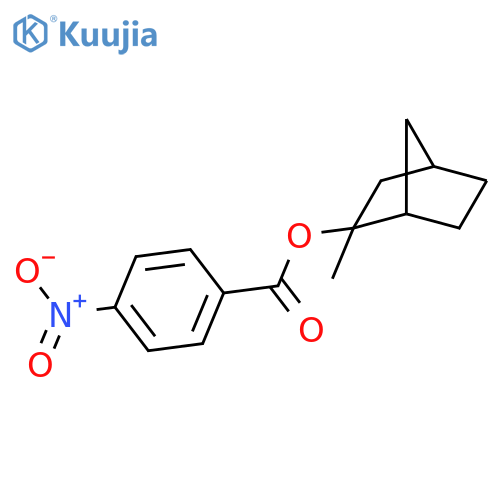 (3-methyl-3-bicyclo[2.2.1]heptanyl) 4-nitrobenzoate structure