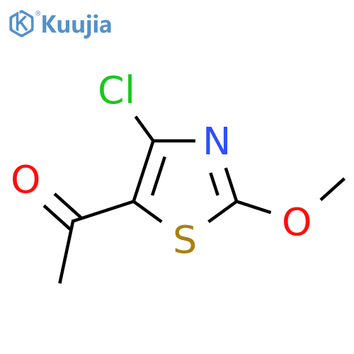 1-(4-Chloro-2-methoxy-1,3-thiazol-5-yl)ethanone structure