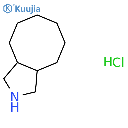 decahydro-1H-cycloocta[c]pyrrole hydrochloride structure
