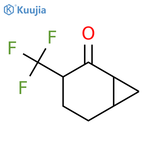 3-(Trifluoromethyl)bicyclo[4.1.0]heptan-2-one structure