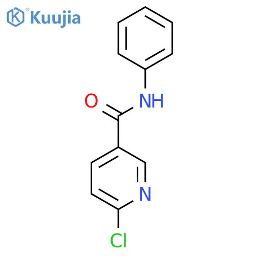 6-Chloro-N-phenylpyridine-3-carboxamide structure