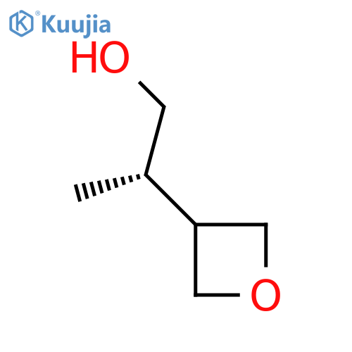 (2S)-2-(oxetan-3-yl)propan-1-ol structure