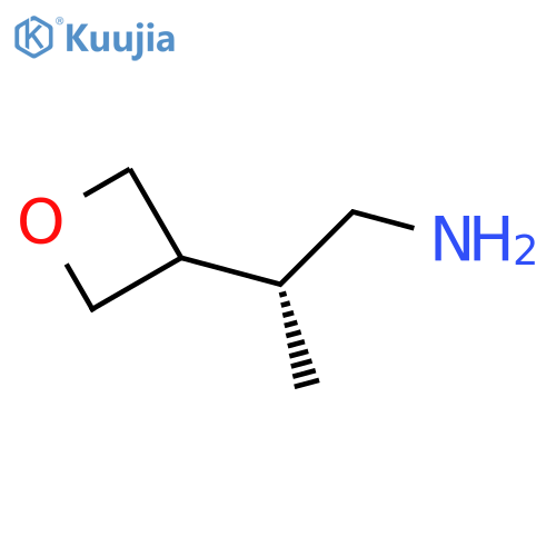 (2R)-2-(oxetan-3-yl)propan-1-amine structure