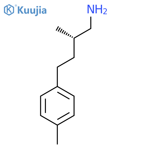 (2S)-2-Methyl-4-(4-methylphenyl)butan-1-amine structure