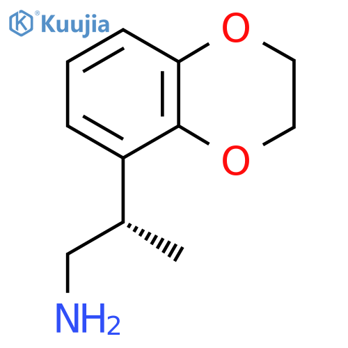 (2S)-2-(2,3-Dihydro-1,4-benzodioxin-5-yl)propan-1-amine structure