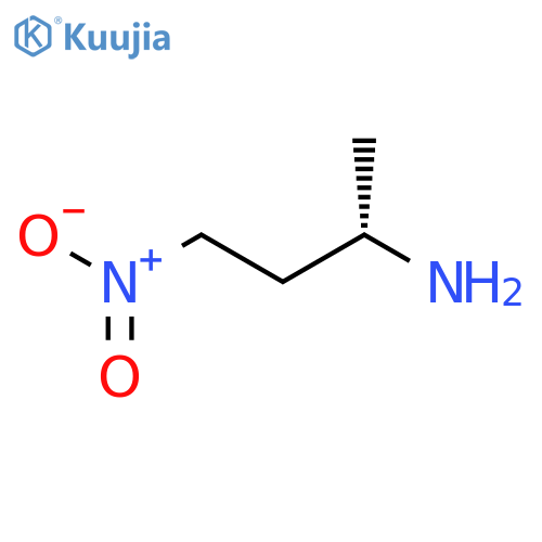 (2S)-4-nitrobutan-2-amine structure