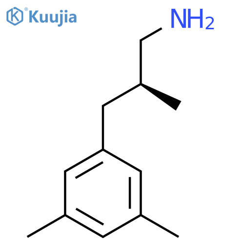 (2S)-3-(3,5-Dimethylphenyl)-2-methylpropan-1-amine structure