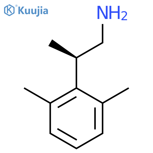 (2R)-2-(2,6-Dimethylphenyl)propan-1-amine structure