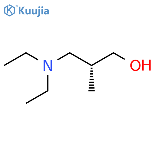 (2R)-3-(Diethylamino)-2-methylpropan-1-ol structure