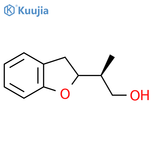 (2S)-2-(2,3-Dihydro-1-benzofuran-2-yl)propan-1-ol structure