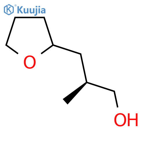 (2S)-2-Methyl-3-(oxolan-2-yl)propan-1-ol structure