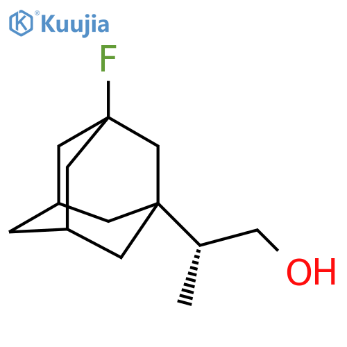 (2R)-2-(3-Fluoro-1-adamantyl)propan-1-ol structure