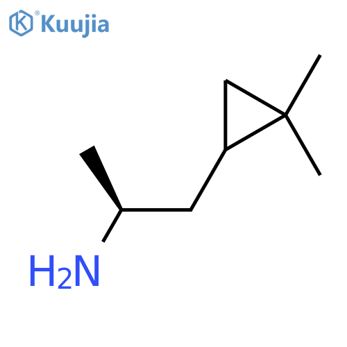 (2S)-1-(2,2-Dimethylcyclopropyl)propan-2-amine structure