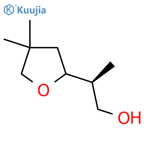 (2S)-2-(4,4-Dimethyloxolan-2-yl)propan-1-ol structure