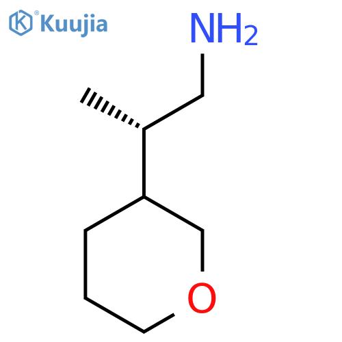 (2S)-2-(Oxan-3-yl)propan-1-amine structure