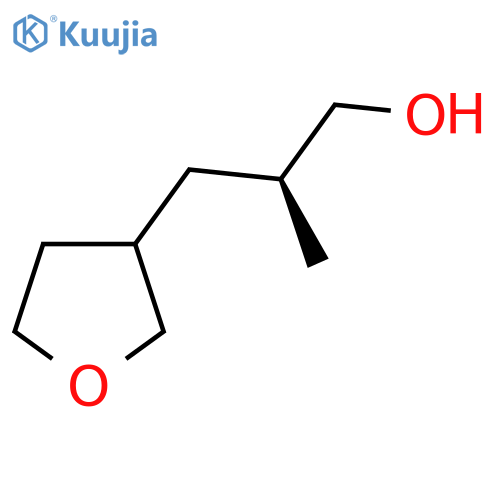 (2S)-2-Methyl-3-(oxolan-3-yl)propan-1-ol structure