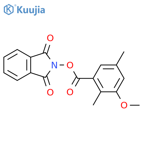 1,3-dioxo-2,3-dihydro-1H-isoindol-2-yl 3-methoxy-2,5-dimethylbenzoate structure