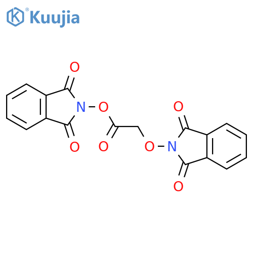 1,3-dioxo-2,3-dihydro-1H-isoindol-2-yl 2-[(1,3-dioxo-2,3-dihydro-1H-isoindol-2-yl)oxy]acetate structure