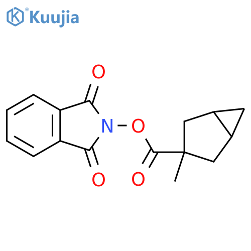 1,3-dioxo-2,3-dihydro-1H-isoindol-2-yl 3-methylbicyclo[3.1.0]hexane-3-carboxylate structure