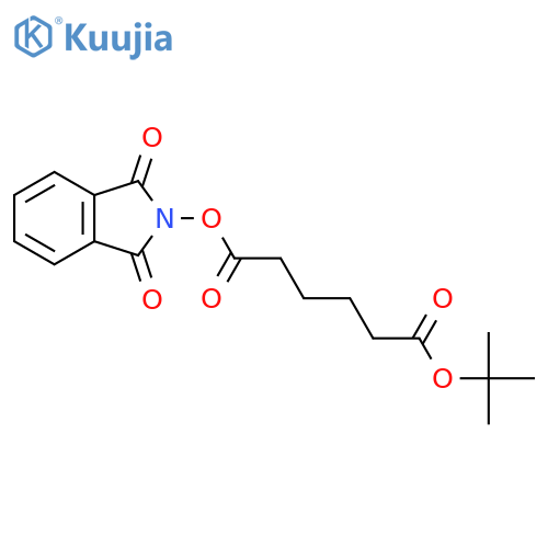 1-tert-butyl 1,3-dioxo-2,3-dihydro-1H-isoindol-2-yl hexanedioate structure