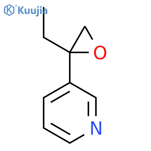 3-(2-Ethyloxiran-2-yl)pyridine structure
