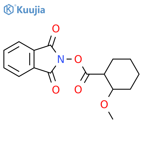 1,3-dioxo-2,3-dihydro-1H-isoindol-2-yl 2-methoxycyclohexane-1-carboxylate structure