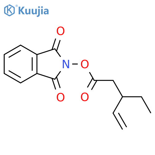1,3-dioxo-2,3-dihydro-1H-isoindol-2-yl 3-ethylpent-4-enoate structure