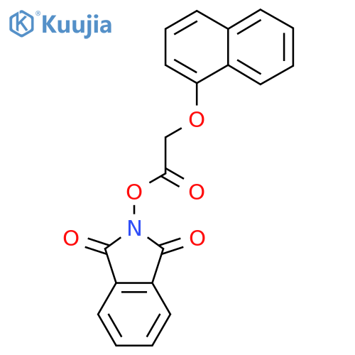 1,3-dioxo-2,3-dihydro-1H-isoindol-2-yl 2-(naphthalen-1-yloxy)acetate structure