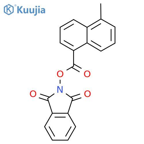 1,3-dioxo-2,3-dihydro-1H-isoindol-2-yl 5-methylnaphthalene-1-carboxylate structure