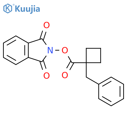 1,3-dioxo-2,3-dihydro-1H-isoindol-2-yl 1-benzylcyclobutane-1-carboxylate structure