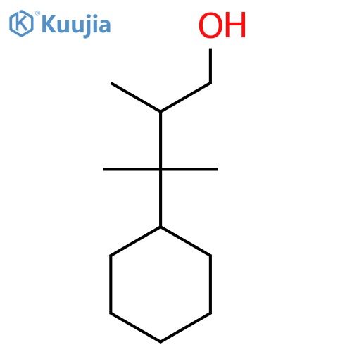 3-Cyclohexyl-2,3-dimethylbutan-1-ol structure